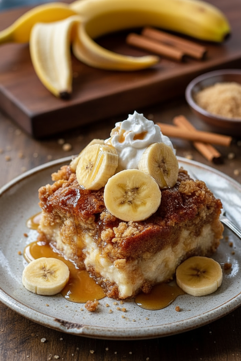 Grandmas Southern Banana Cobbler Recipe