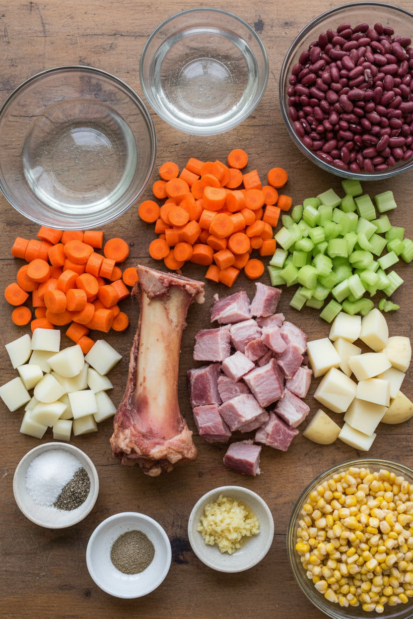 Hearty Ham and Potato Soup