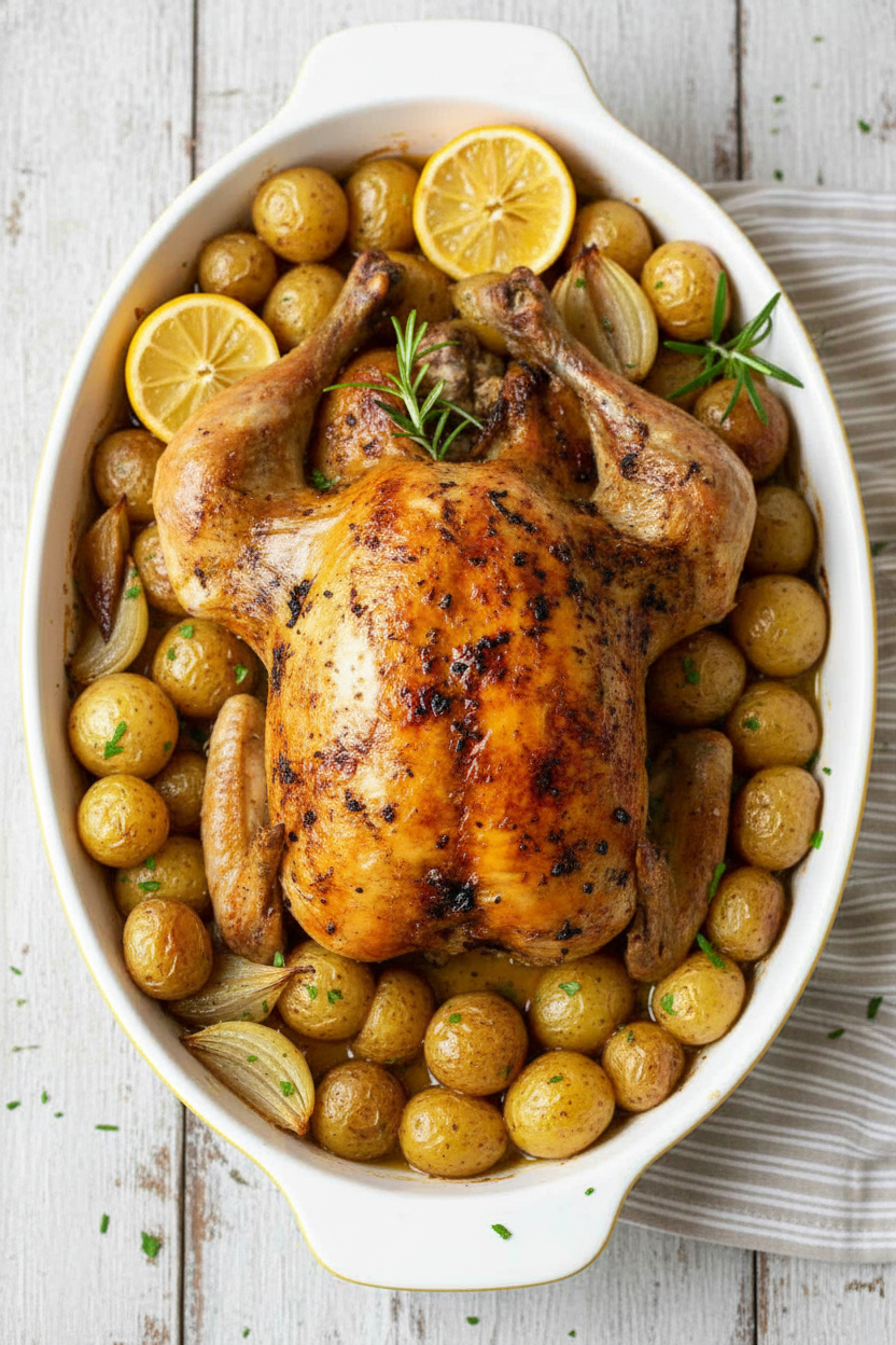 Herb Roasted Lemon Chicken