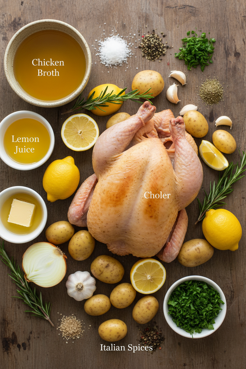 Herb Roasted Lemon Chicken