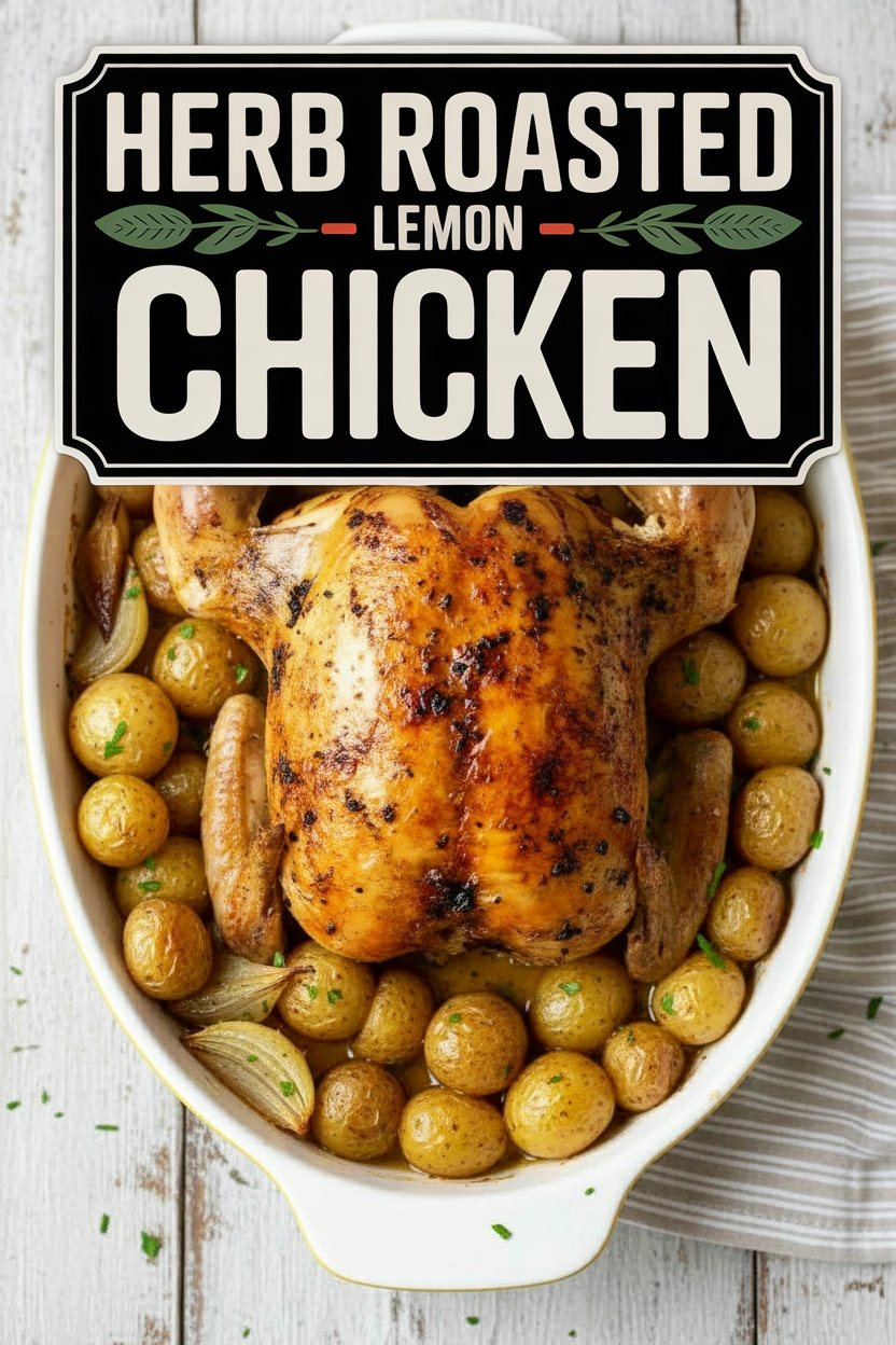 Herb Roasted Lemon Chicken