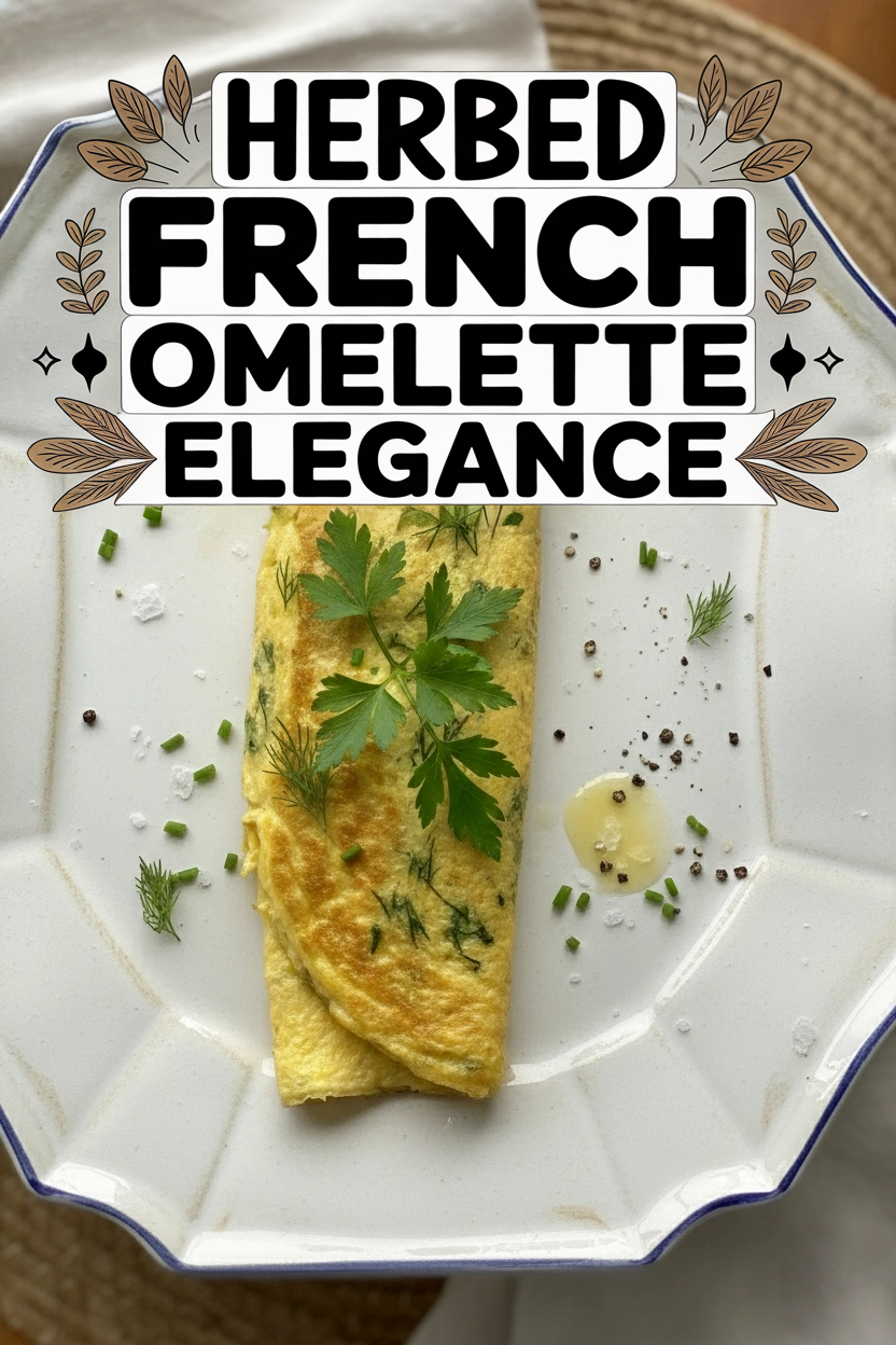 Herbed French Omelette Elegance