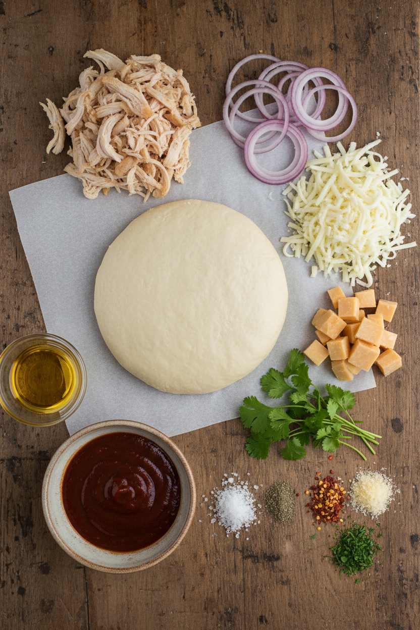 Homemade BBQ Chicken Pizza Perfection