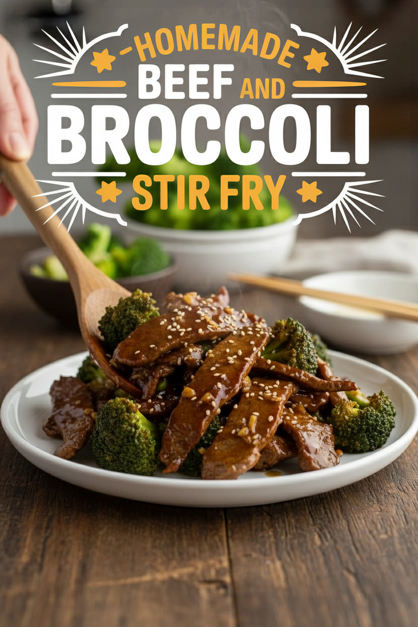 Homemade Beef and Broccoli Stir Fry