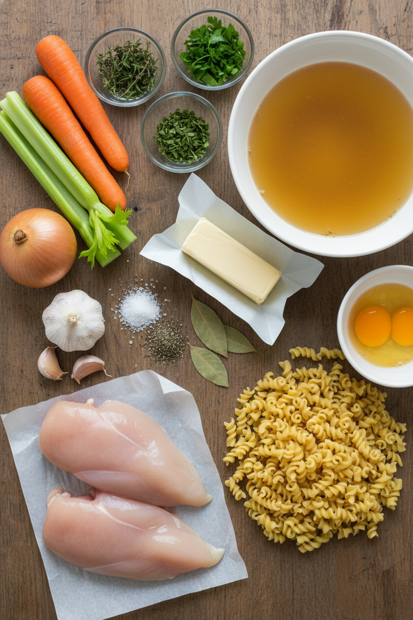 Instant Pot Spring Chicken Noodle Soup