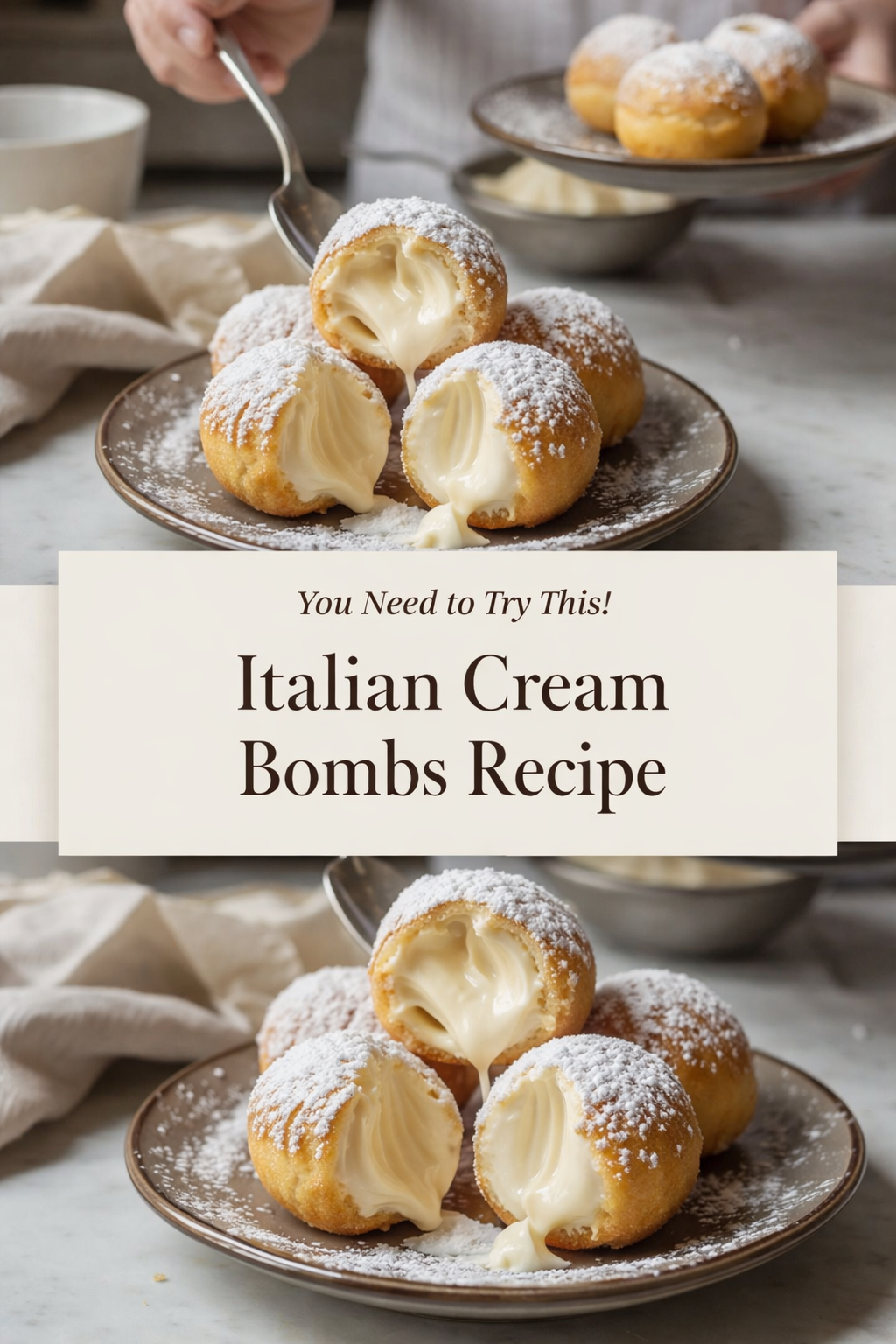 Italian Cream Bombs Recipe