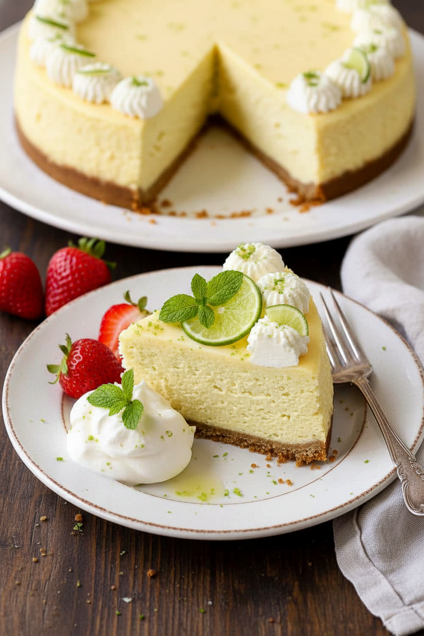 Key Lime Cheesecake Recipe with Expert Tips