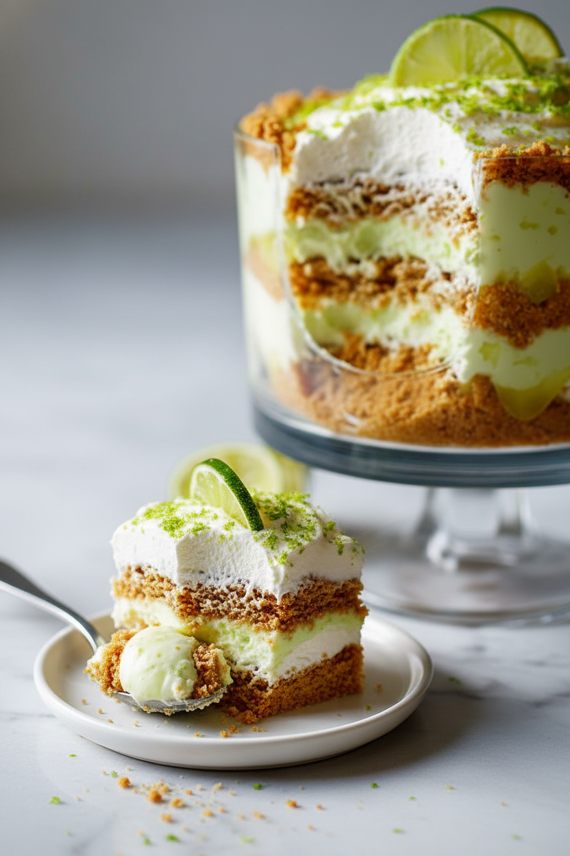 Layered Key Lime Pie Dessert