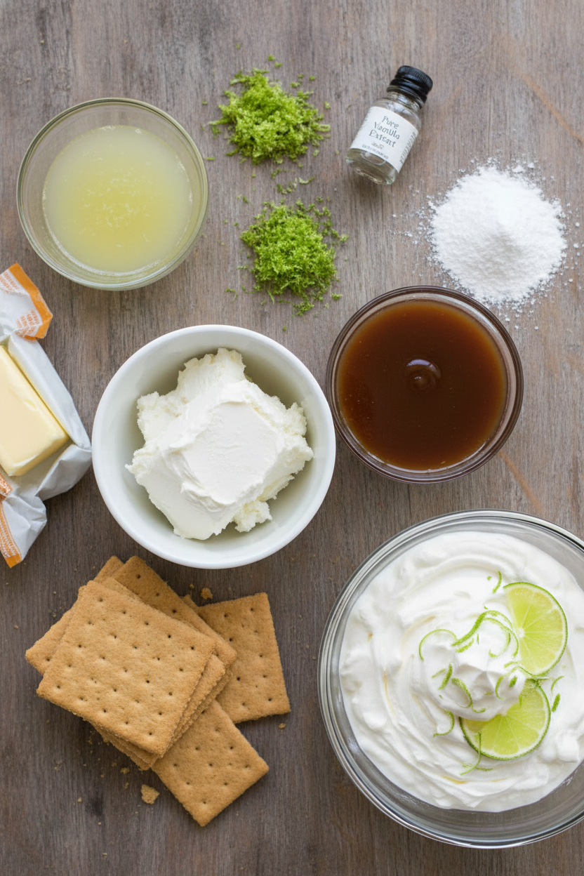 Layered Key Lime Pie Dessert