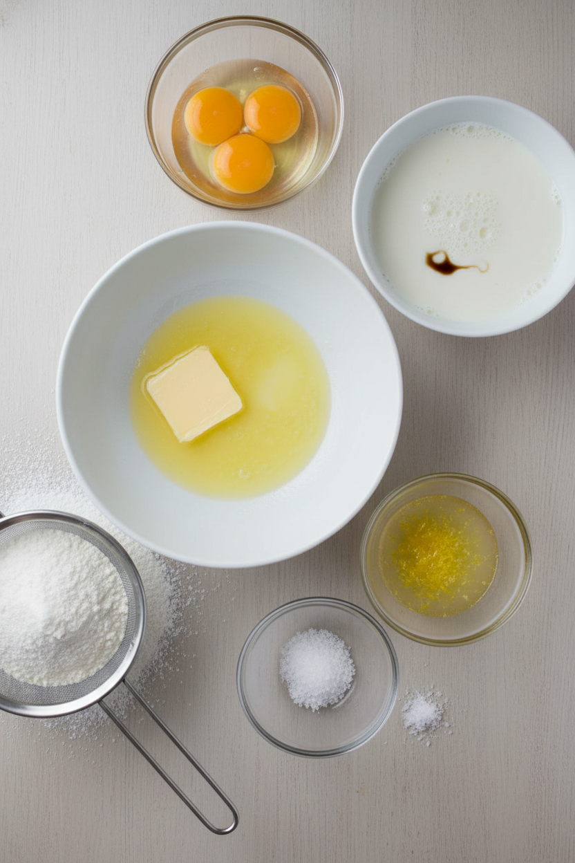 Lemon Custard Magic Cake