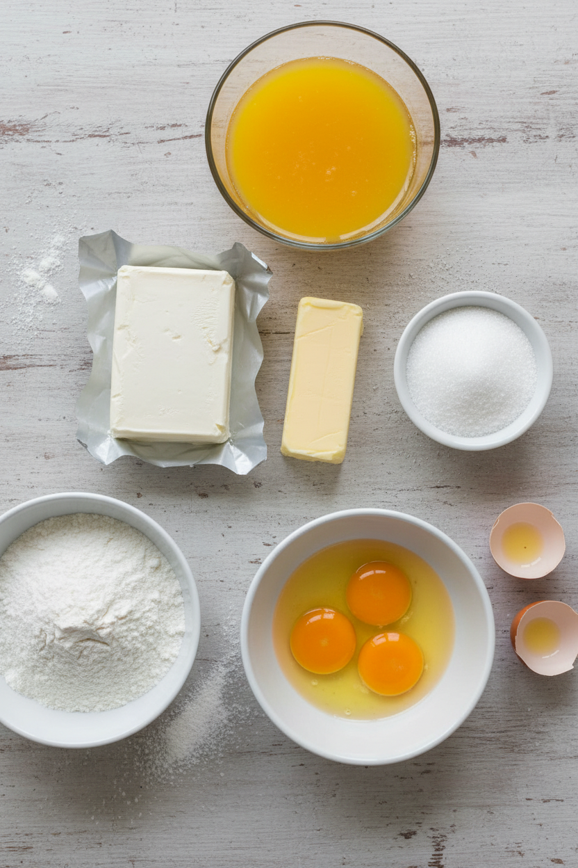 Moist Orange Cream Cheese Layer Cake Recipe