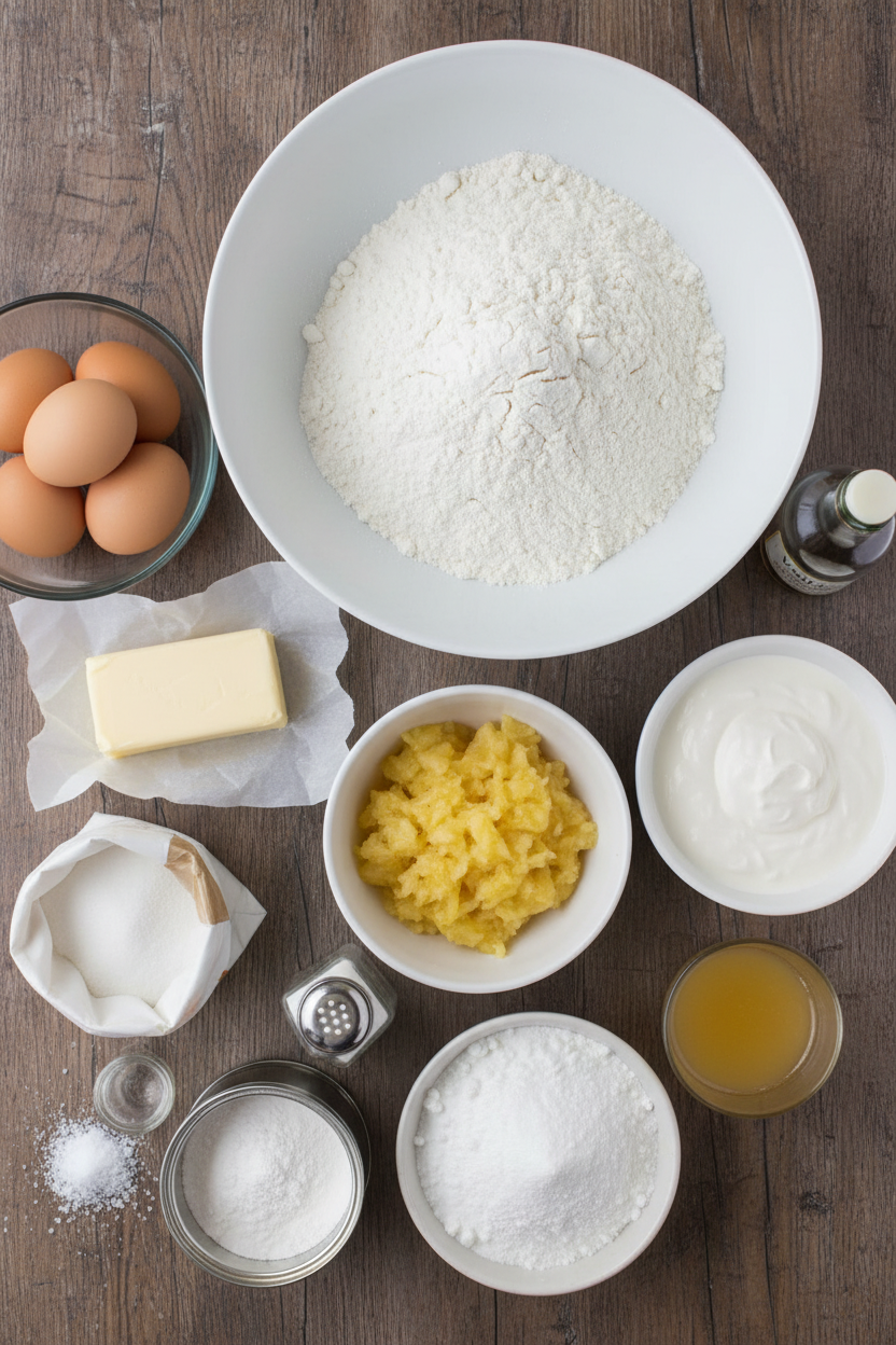 Moist Pineapple Dream Cake