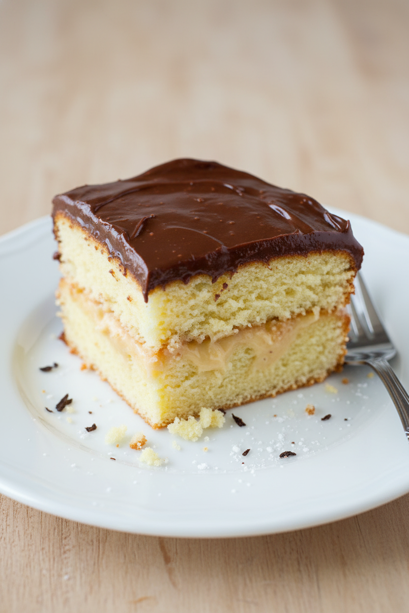My Best Boston Creme Poke Cake Recipe