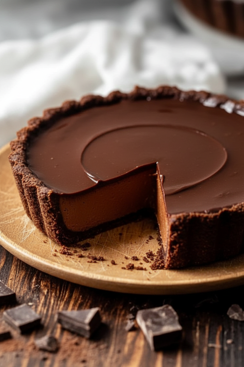 My Decadent Chocolate Flan Tart Recipe