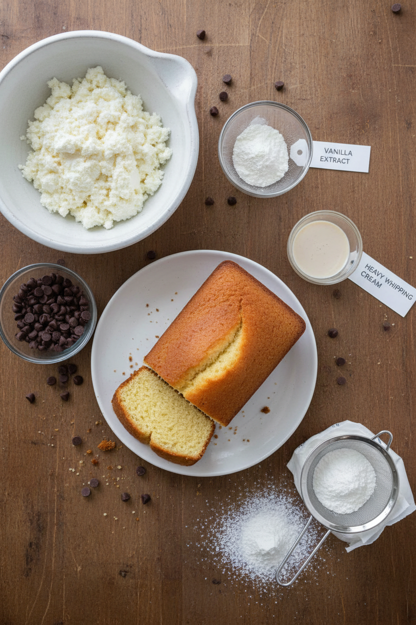 My Easy Cannoli Icebox Cake with Chocolate Ganache