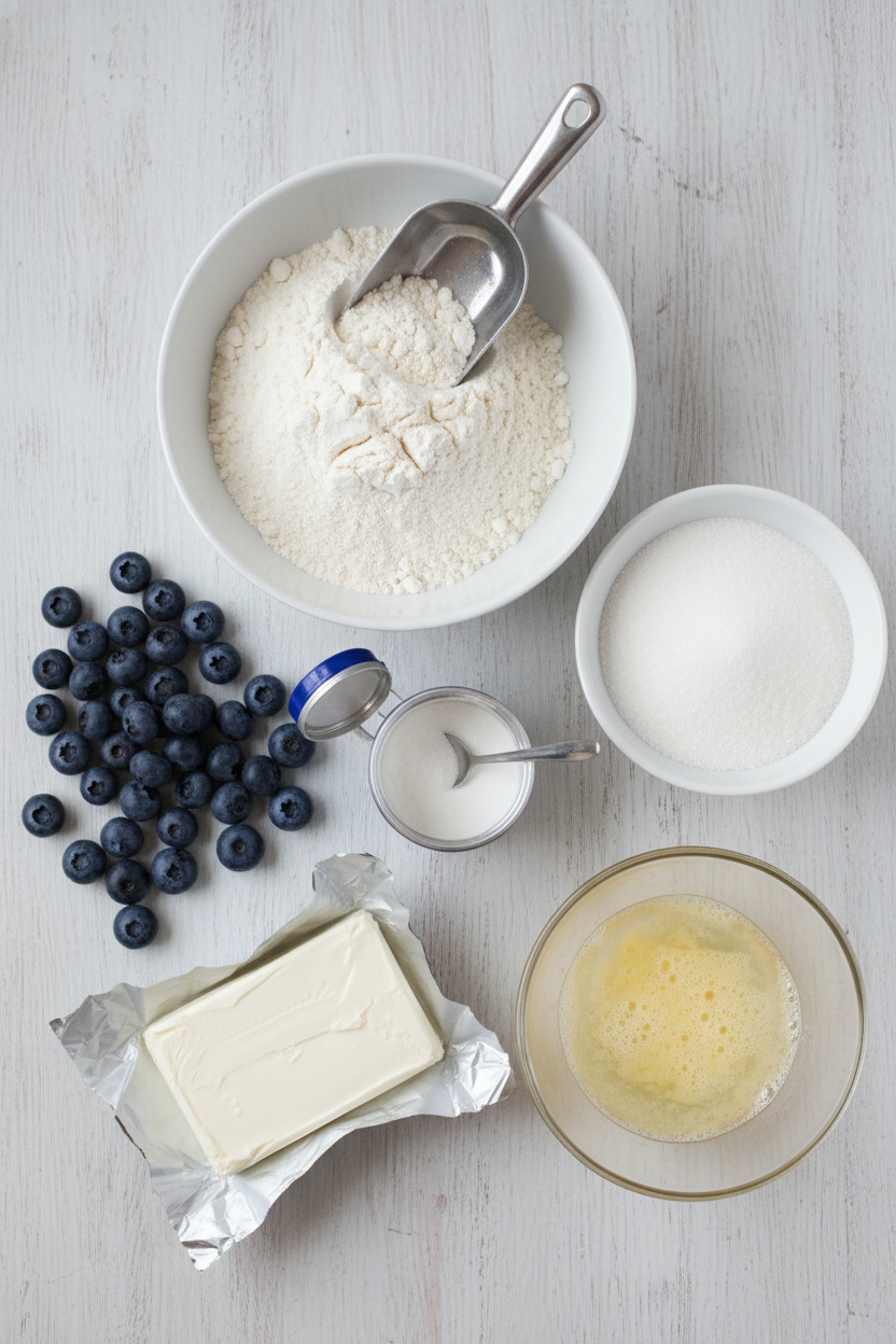 My Favorite Blueberry Cream Cheese Swirl Muffins