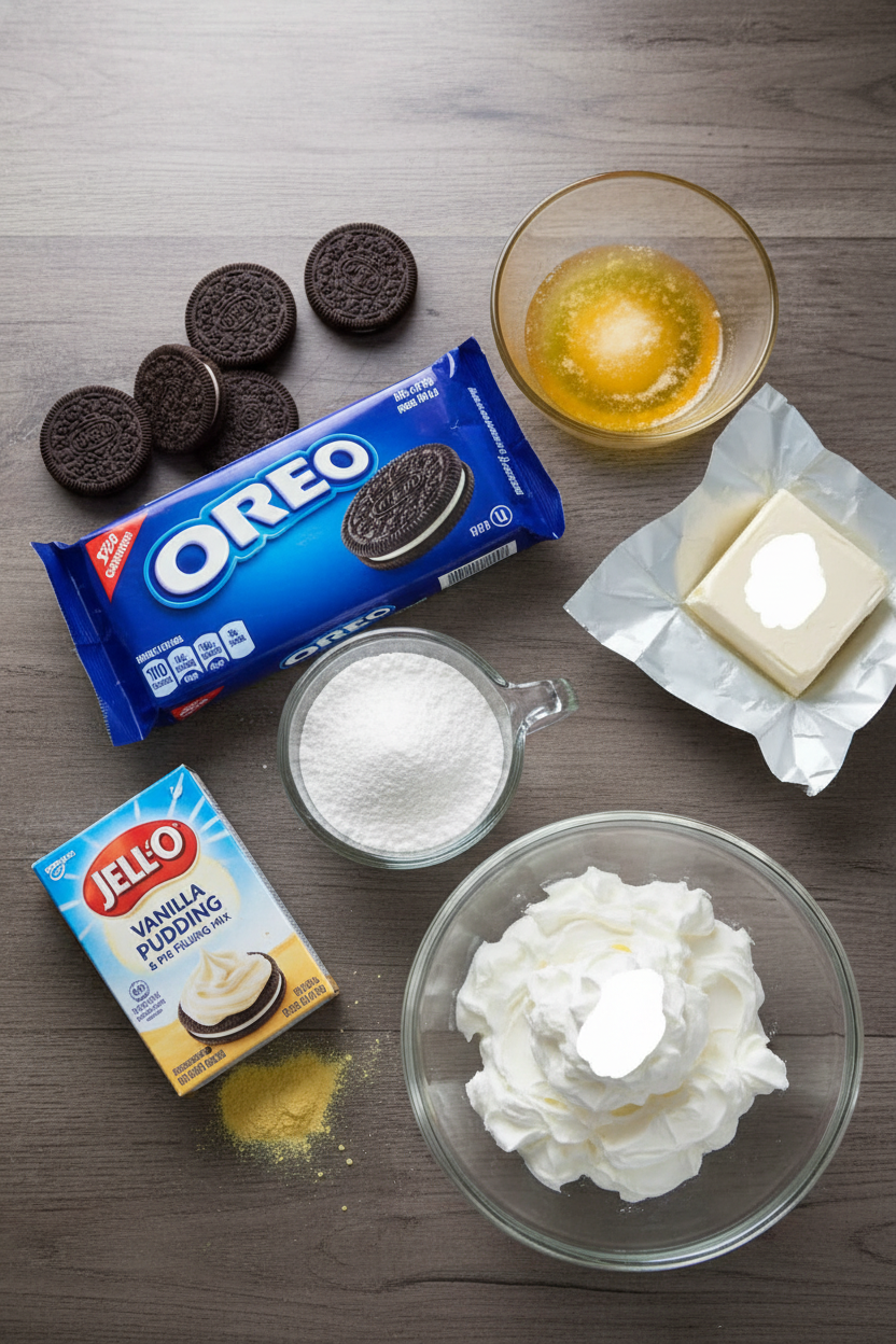 My Favorite Creamy Oreo Pastel Dessert