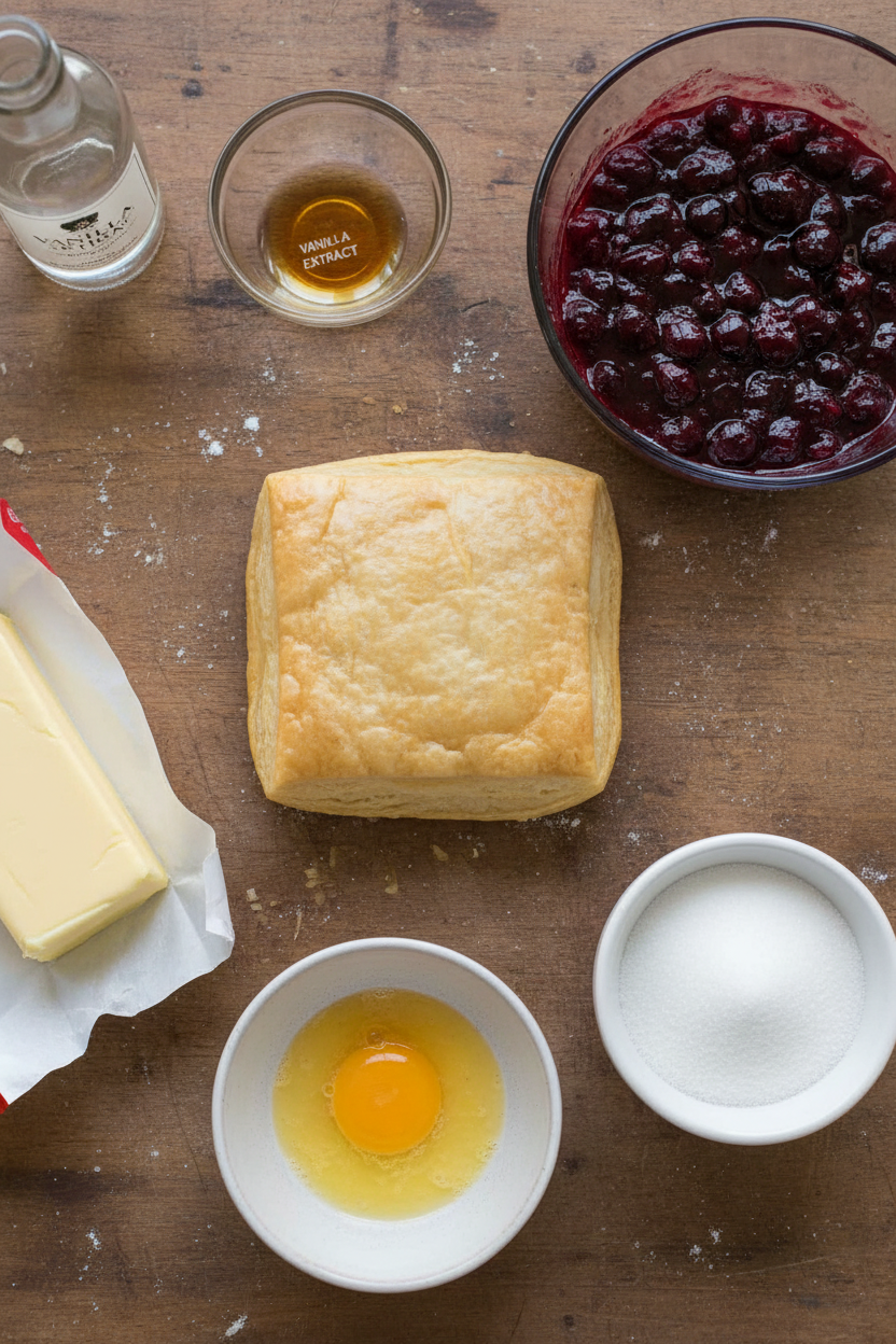 My Favorite Flaky Berry Vanilla Twists