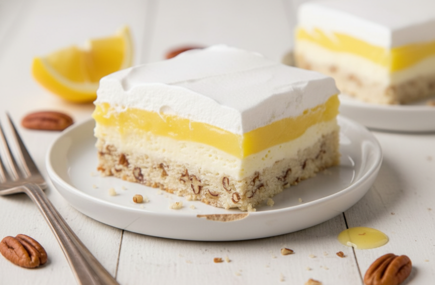 Sunshine Lemon Cream Bars: A Perfect Balance of Tart and Sweet