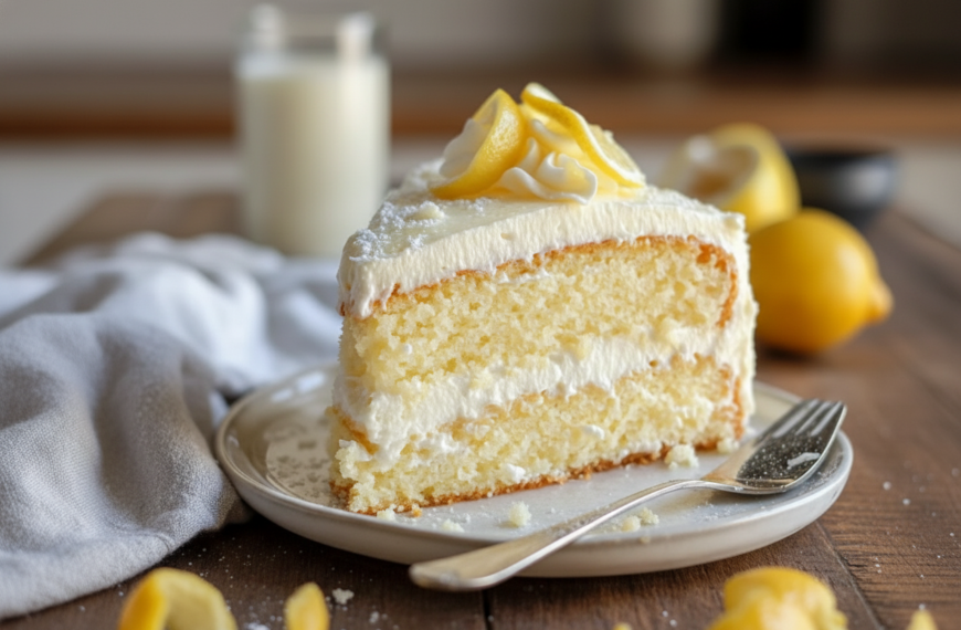 My Favorite Lemon Cream Layer Cake