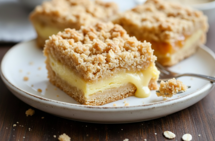 A Sweet and Tangy Treat: The Recipe for My Favorite Lemon Oatmeal Crumble Bars Zesty Lemon Oatmeal Crumble Bars