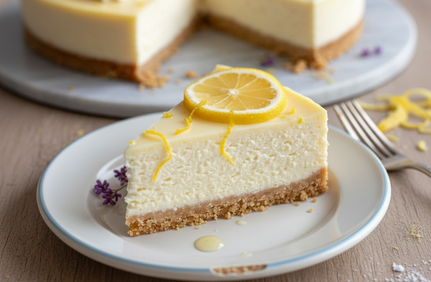 My Favorite No-Bake Lemon Cheesecake Recipe