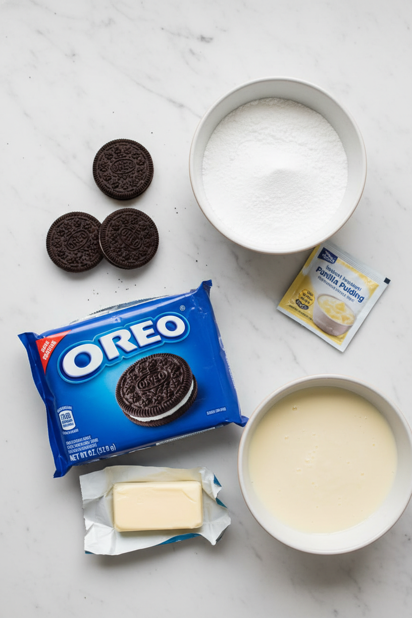 My Favorite No-Bake Oreo Pastel Dessert