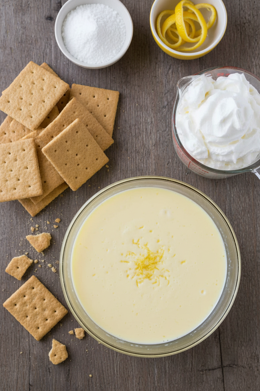 My Favorite Overnight Lemon Icebox Cake