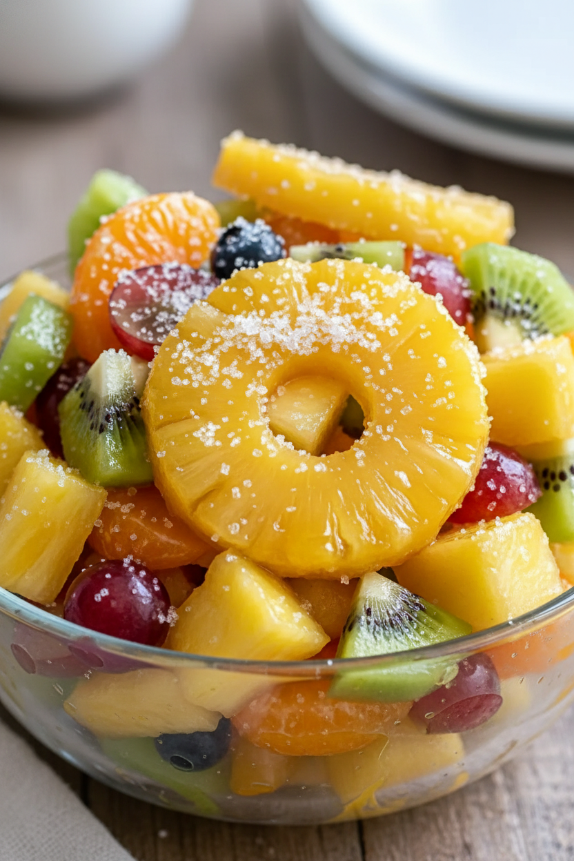 My Favorite Refreshing Fruit Salad with Sweet Citrus Glaze