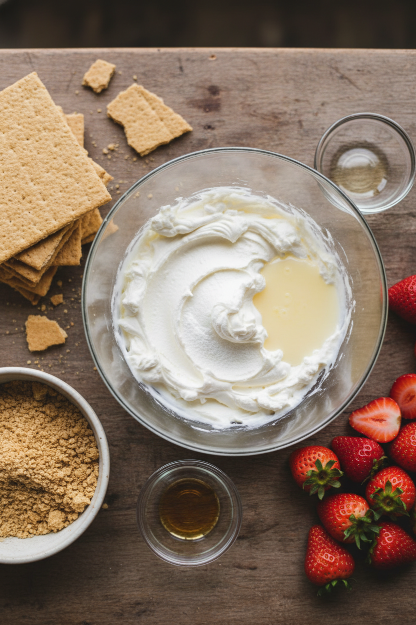 My Favorite Strawberry Cheesecake Tacos
