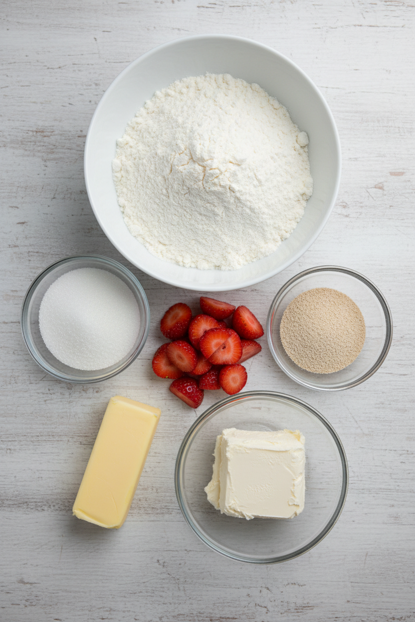 My Favorite Strawberry Cinnamon Rolls Recipe