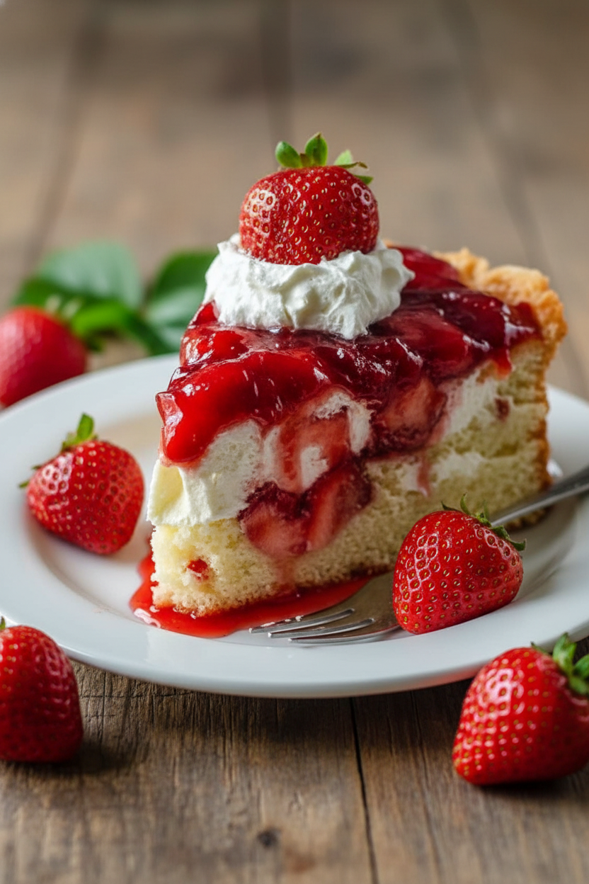 My Favorite Strawberry White Chocolate Cream Cheese Cake