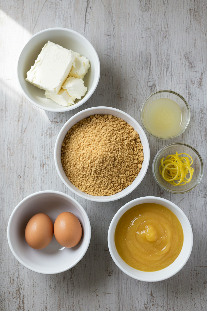 My Favorite Zesty Lemon Cheesecake Bars