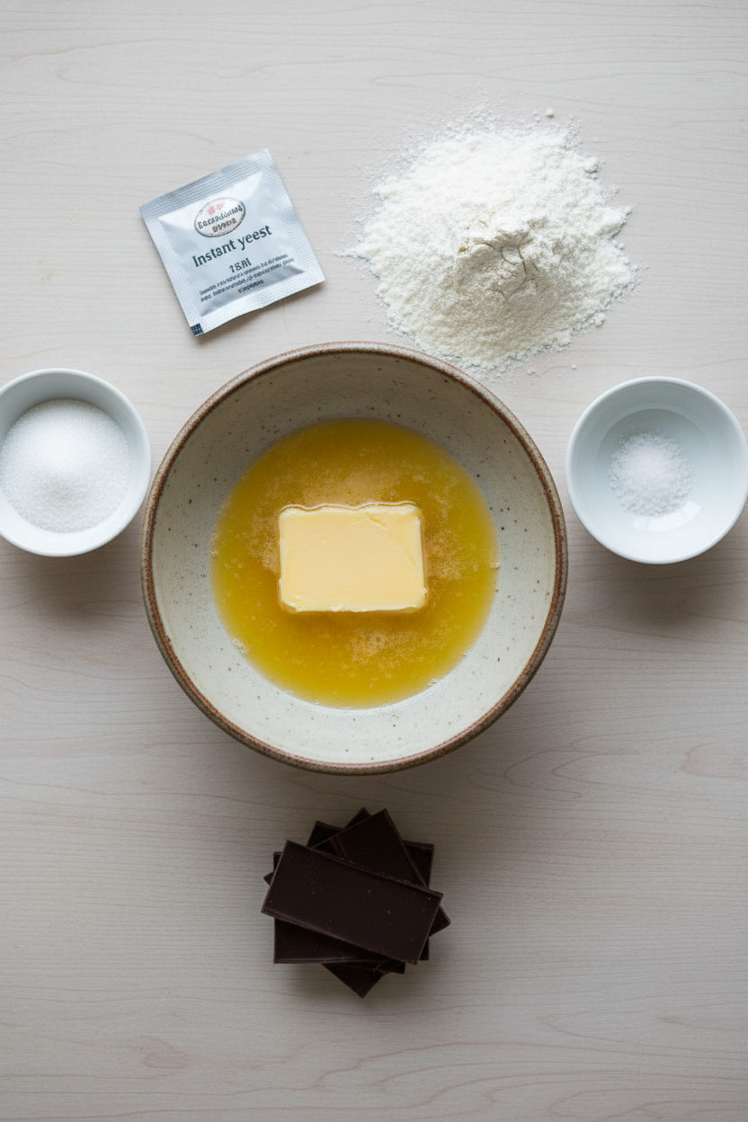 My Flaky Chocolate Croissants with Laminated Dough