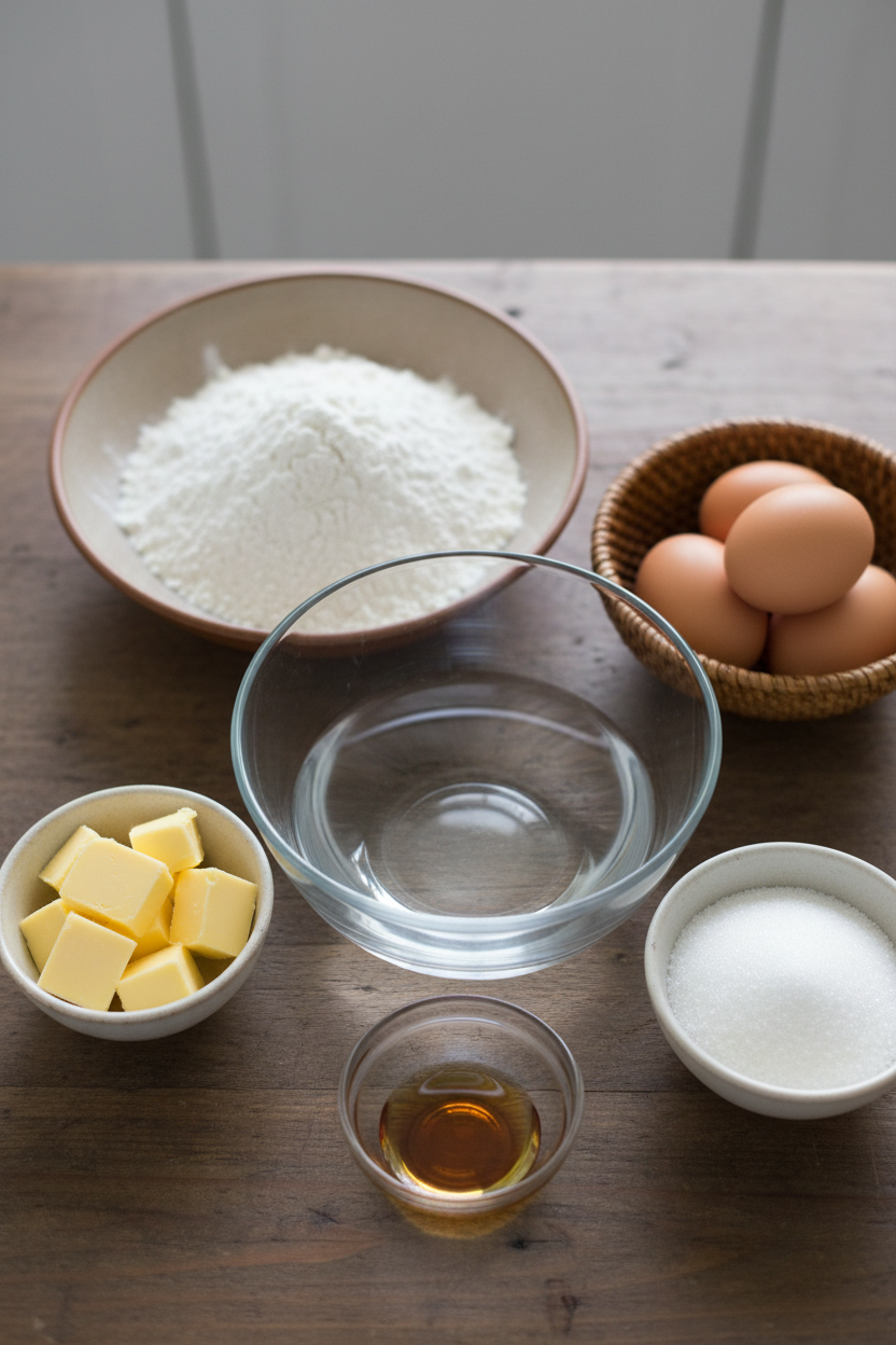 My Foolproof Cream Puff Recipe with Vanilla Filling