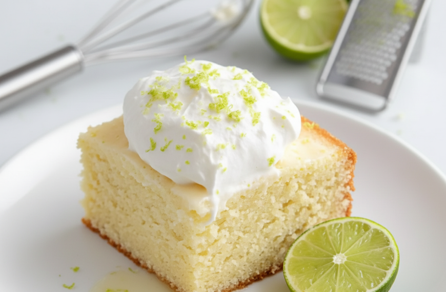 A Zesty Slice of Sunshine: My Go-To Key Lime Angel Food…