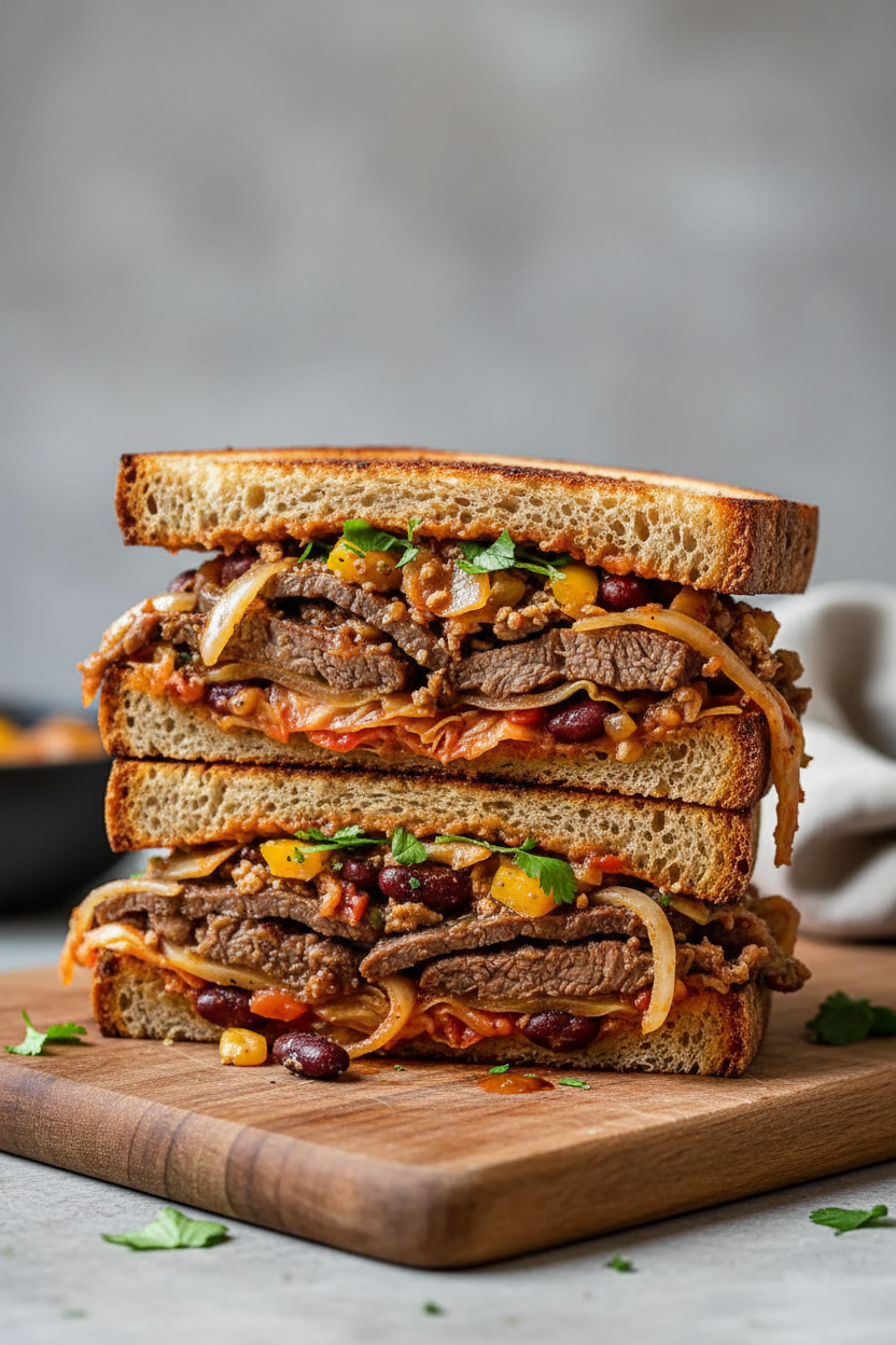 My Go-To Kimchi Beef Bulgogi Sandwich Recipe