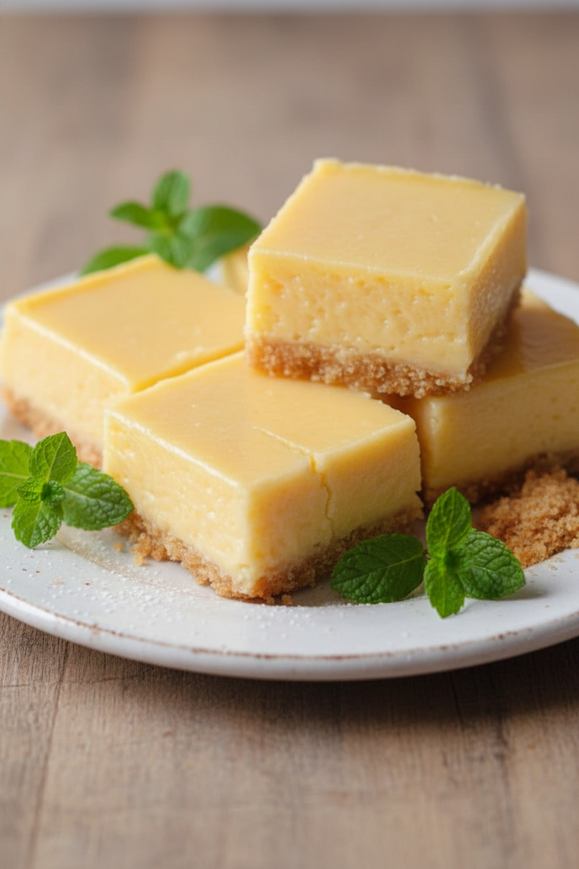 My Go-To Lemon Bars with a Perfect Graham Cracker Crust