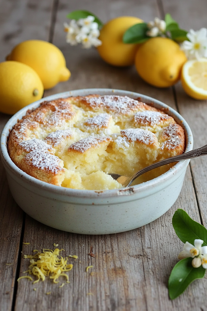 My Go-To Lemon Butter Cake with Syrup