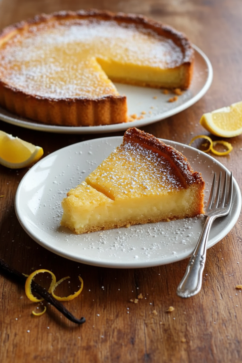 My Go-To Lemon Custard Tart Recipe