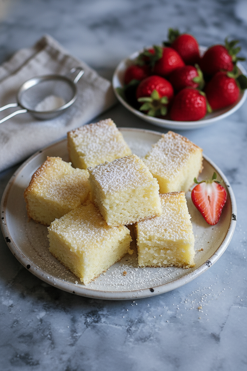 My Go-To Sour Cream Vanilla Butter Cake