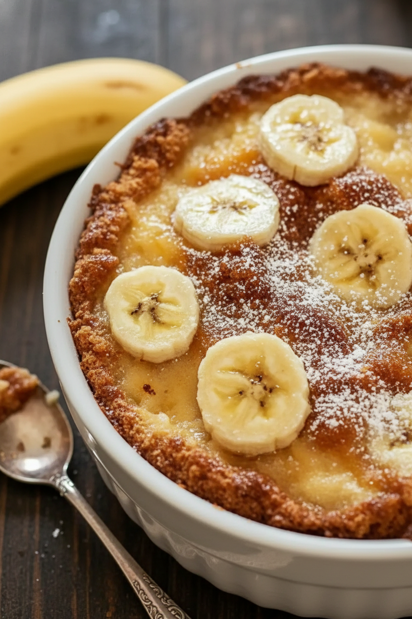 My Gooey Banana Cobbler Recipe