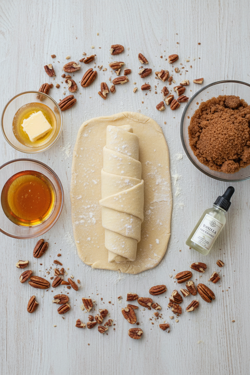 My Gooey Pecan Crescent Roll Delight