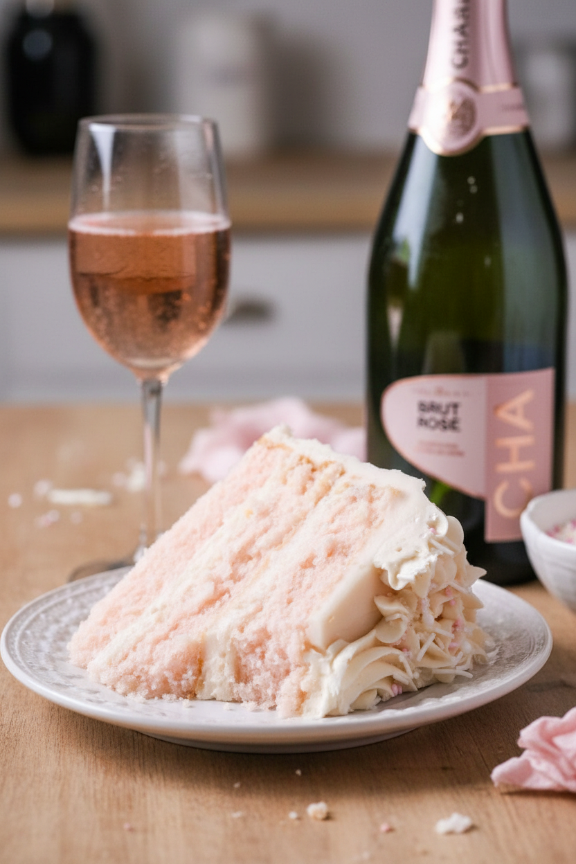 My Pink Champagne Celebration Cake Recipe