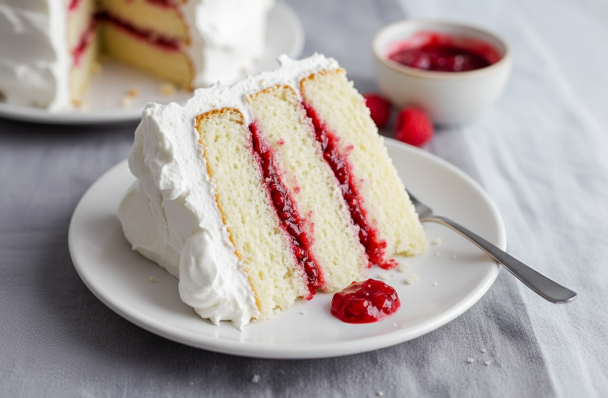 Heavenly Angel Food Cake with Mascarpone Cloud Frosting: A Divine Dessert Cloud-Light Angel Cake with Mascarpone Meringue Frosting