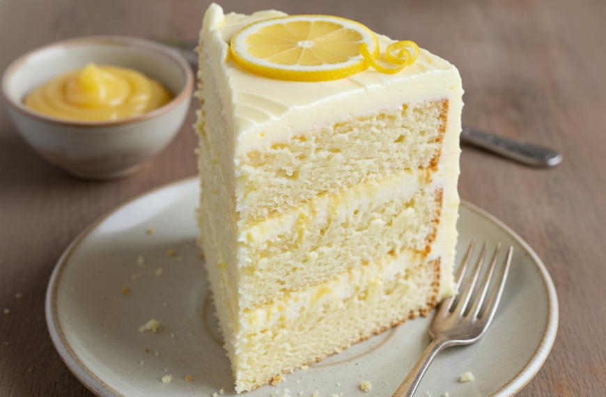My Ultimate Lemon Cheesecake Layer Cake Recipe