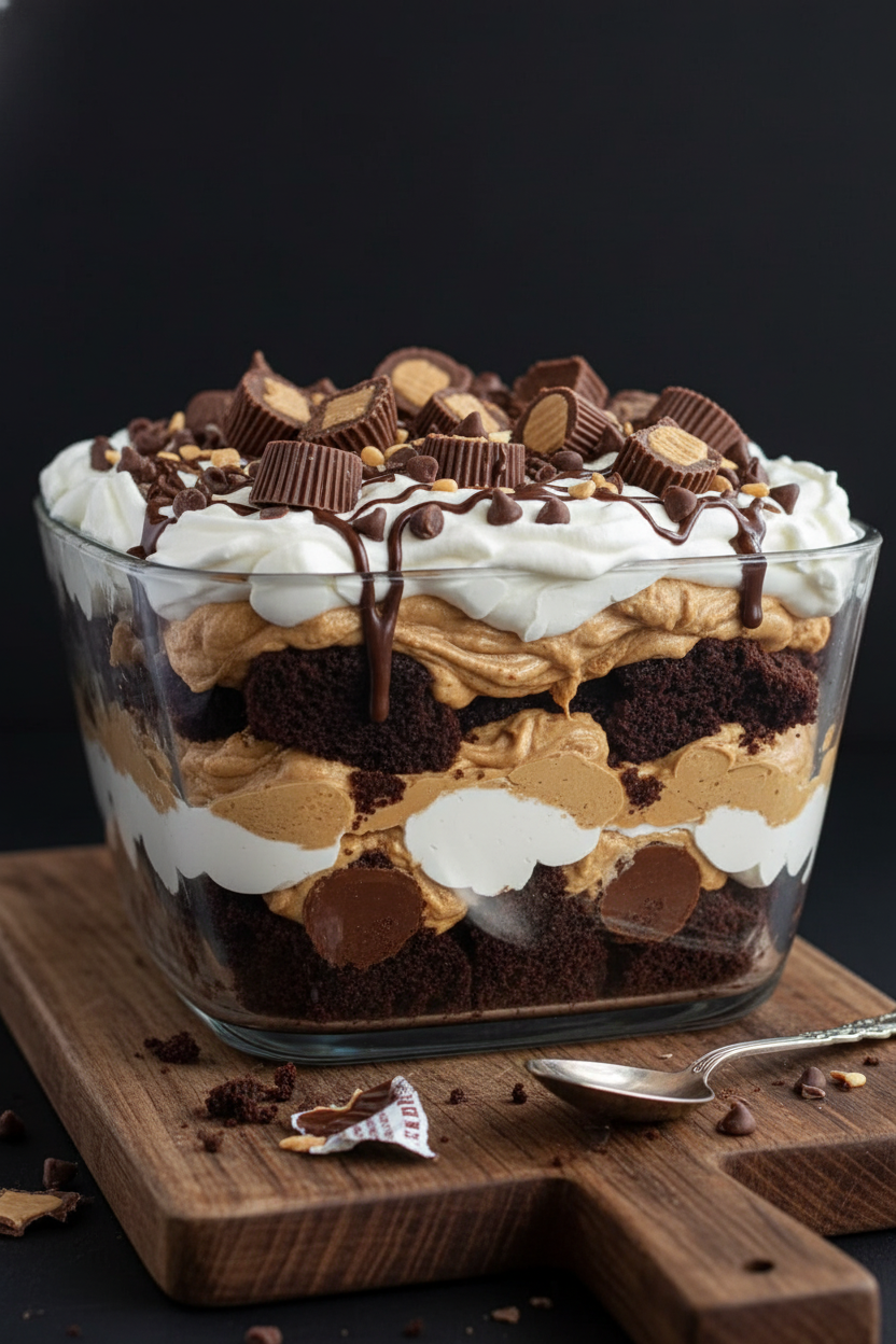 No-Bake Peanut Butter Chocolate Ganache Bars