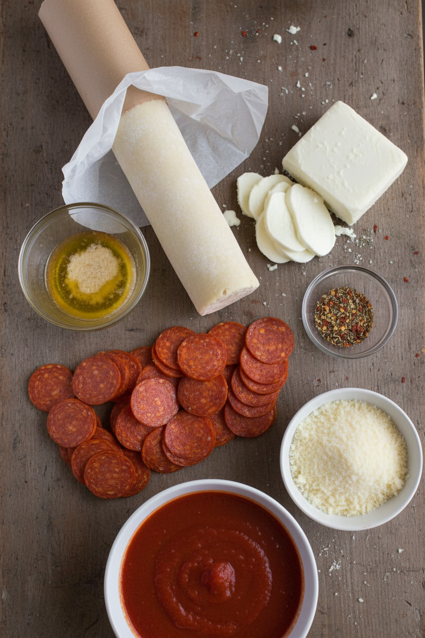Pepperoni Pizza Monkey Bread Bites