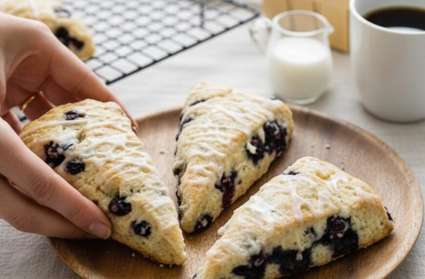 Perfect Blueberry Breakfast Scones