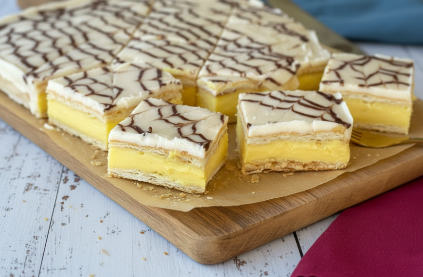The Classic Vanilla Slice: A Perfect Custard Slice Recipe for Home Bakers